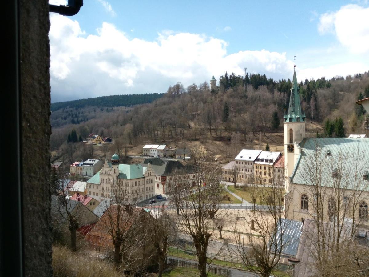 Apartman Albreit 1 Jáchymov Exteriör bild
