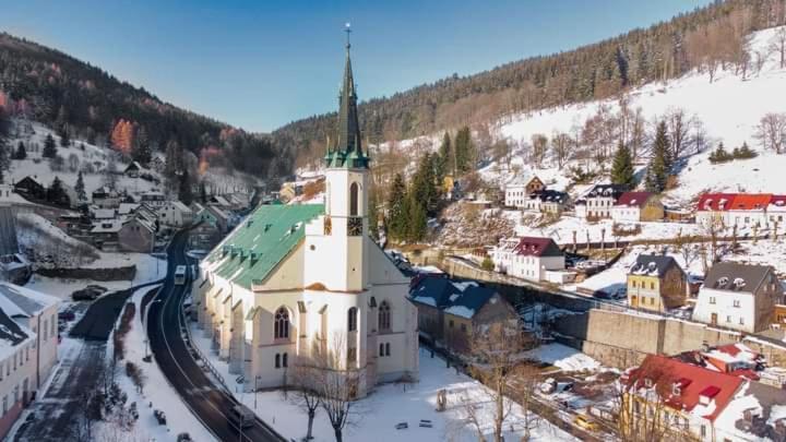 Apartman Albreit 1 Jáchymov Exteriör bild